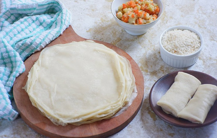 tips membuat kulit risoles detail